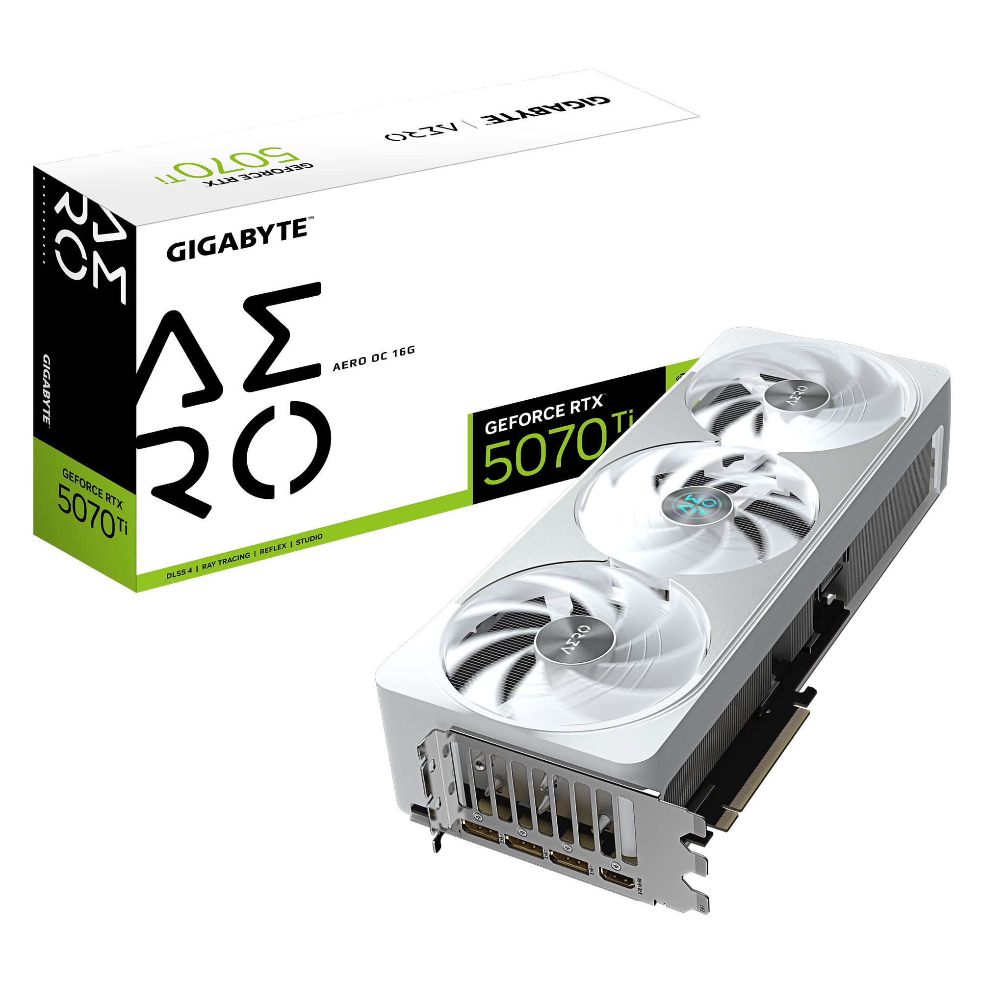 GPU RTX 5070 TI 16GB GIGABYTE AERO OC WHITE